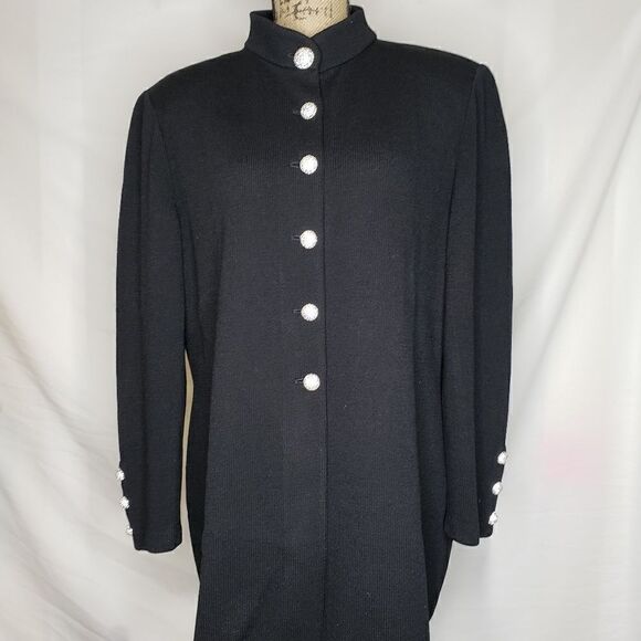 St. John Basics | Banana Knit Evening Jacket - Picture 1 of 7